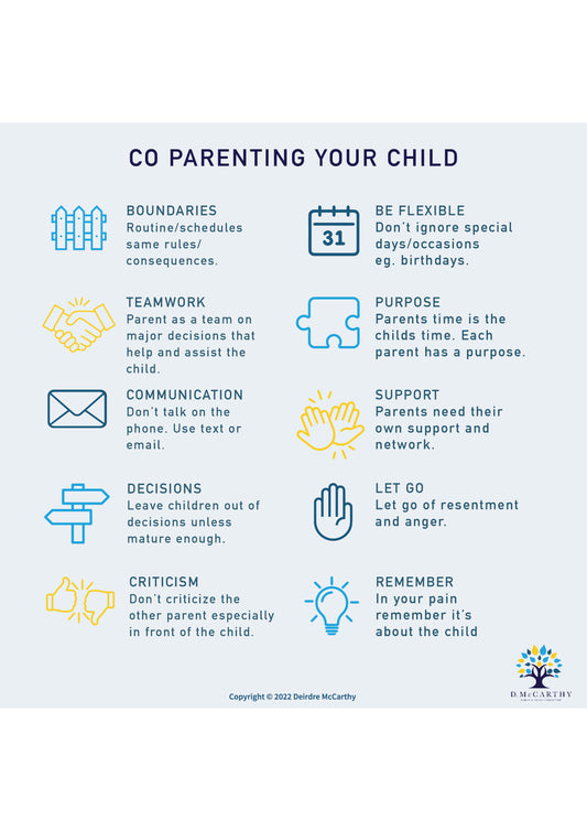 Tips on Co-parenting your child