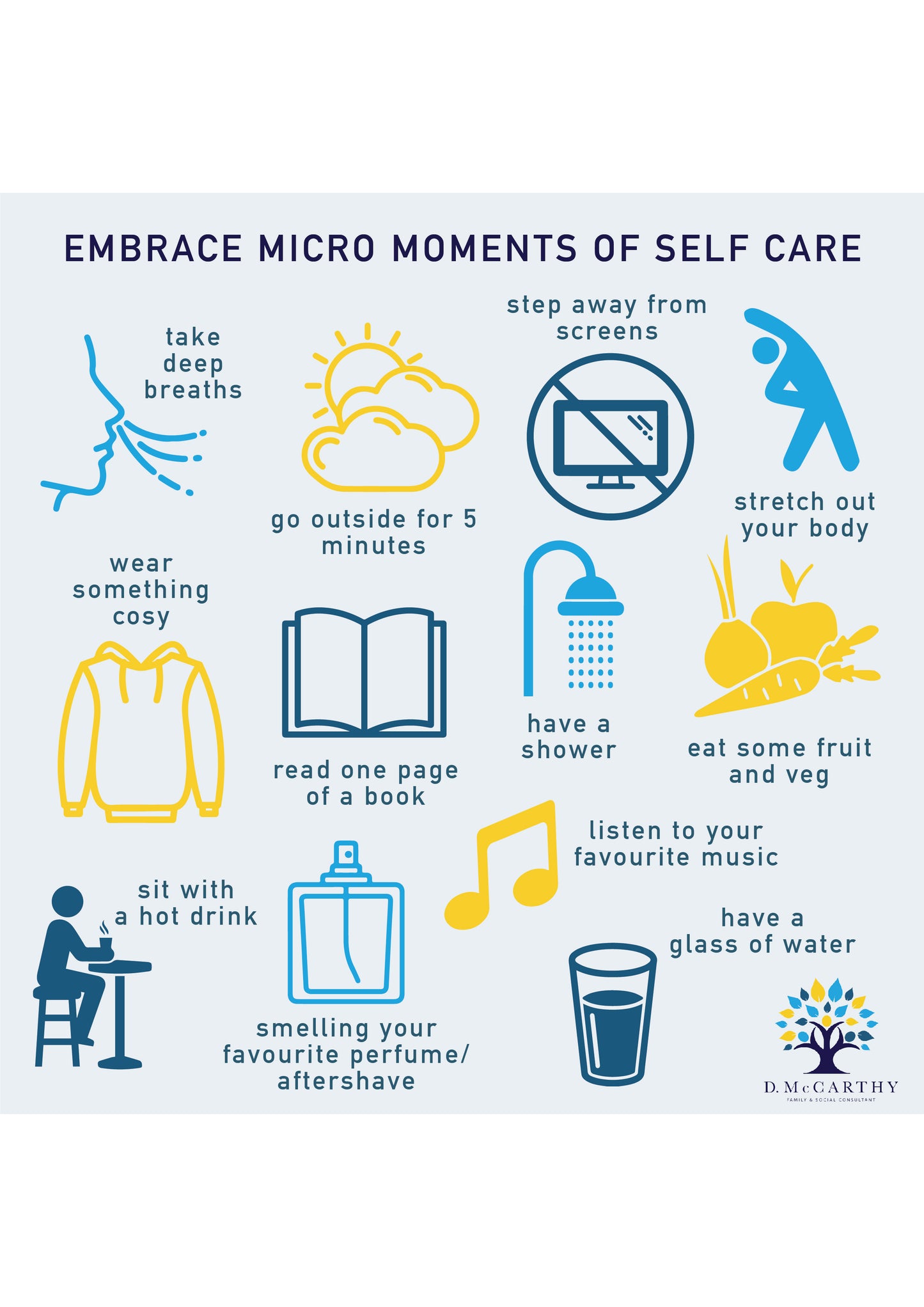 Micro moments of self-care