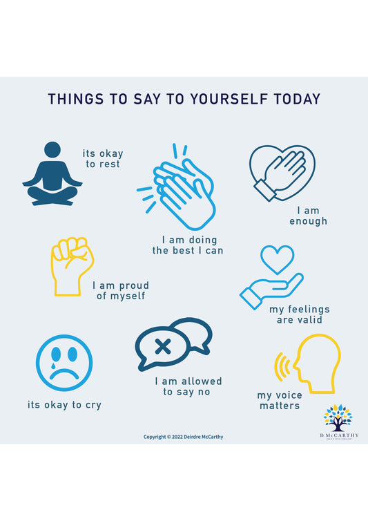 Positive things to say to yourself today